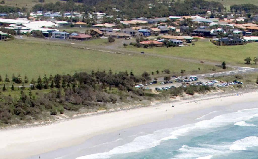 Ballina Council has cleared the way for land known as Stewart Farm at Skennars Head to be developed and is hoping to put the car park (middle right) into the public’s hands. Ballina Council has cleared the way for land known as Stewart Farm at Skennars Head to be developed and is hoping to put the car park (middle right) into the public’s hands.